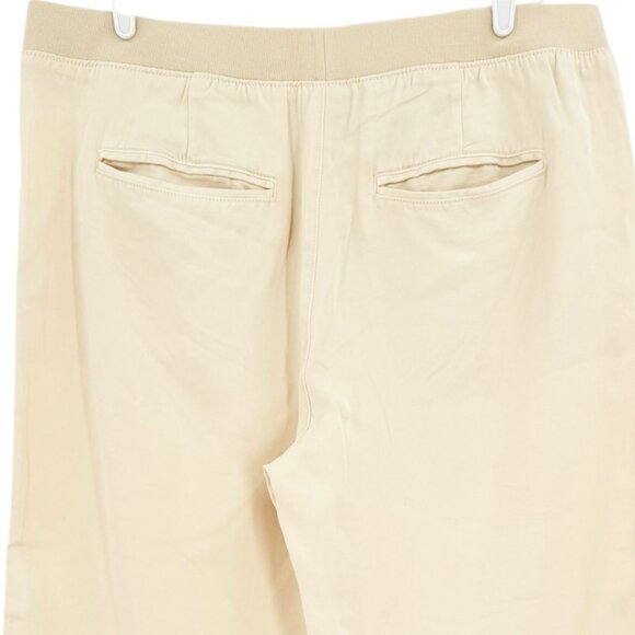 St. Johns Bay Women's Pull-on Wide Leg Easy Fit High Rise Birch Crop Pants 1X NW - Picture 4 of 10